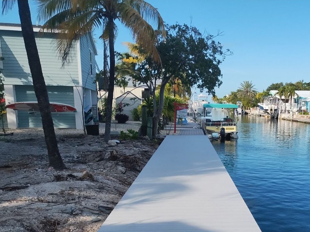 residential boat docks florida keys